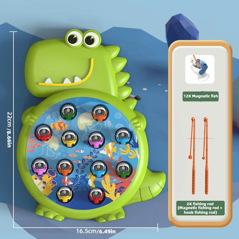Brinquedo de Pesca Magnética Montessori para Bebês | Desenvolvimento Infantil