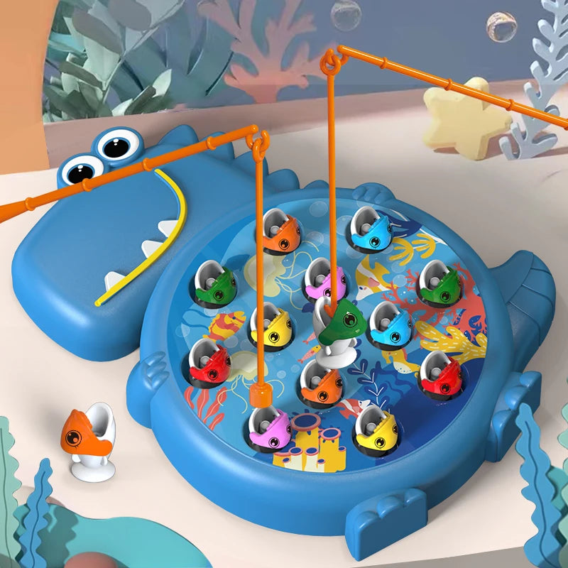 Brinquedo de Pesca Magnética Montessori para Bebês | Desenvolvimento Infantil