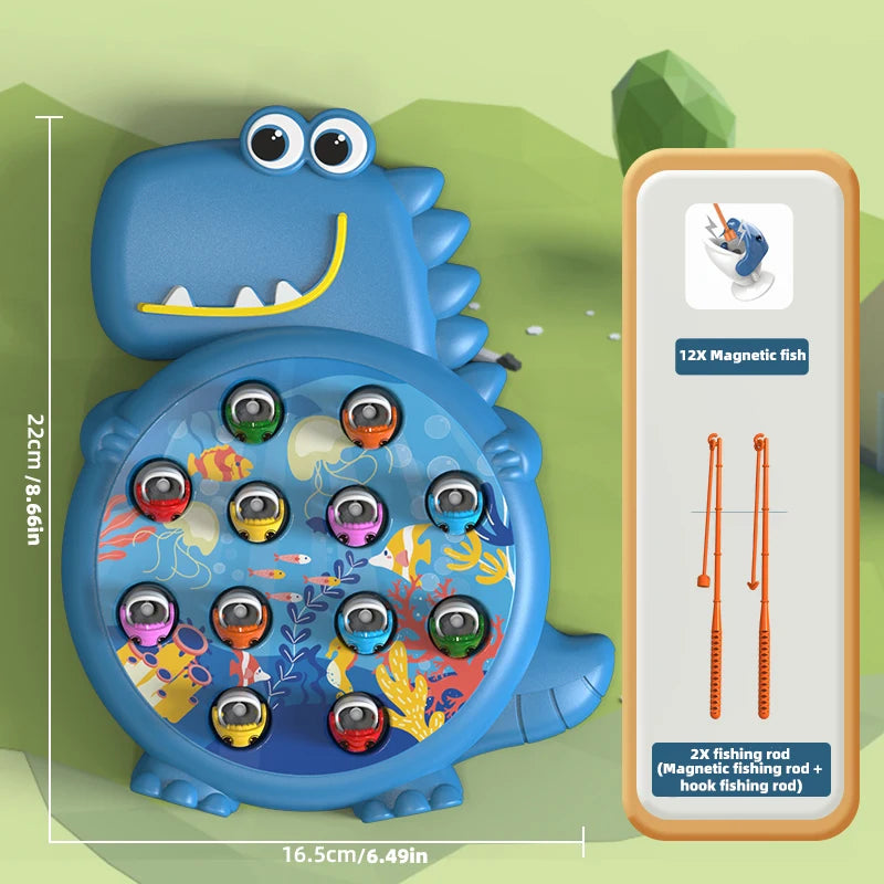 Brinquedo de Pesca Magnética Montessori para Bebês | Desenvolvimento Infantil