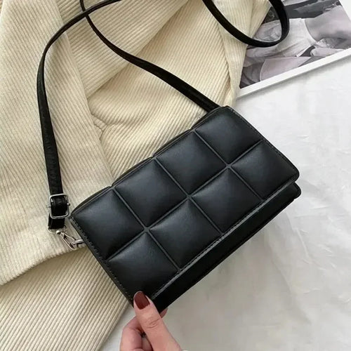 Bolsa Feminina Transversal Elegance em Couro Sintético Premium | Donna Trend