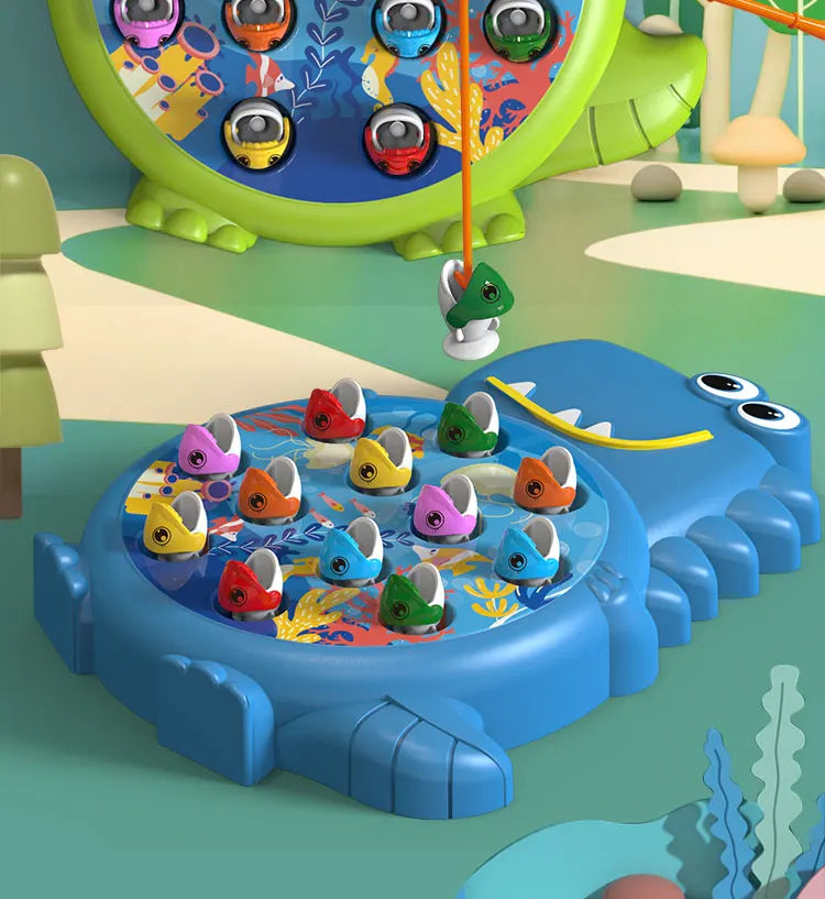 Brinquedo de Pesca Magnética Montessori para Bebês | Desenvolvimento Infantil