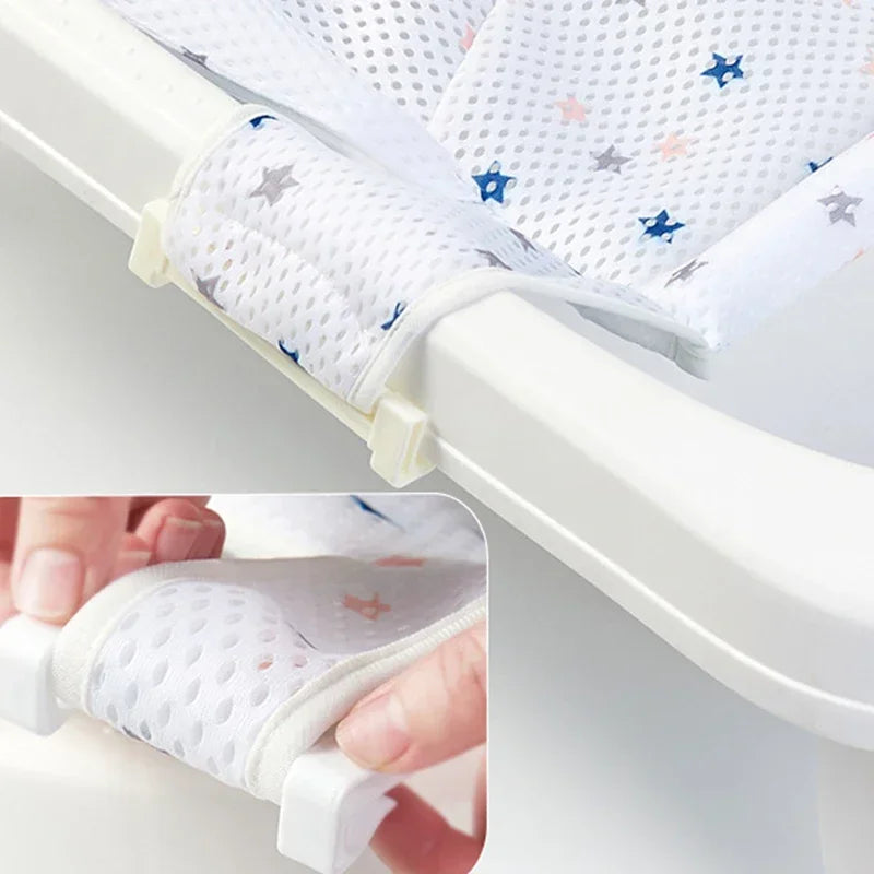 Almofada de Banho para Bebê Recém-Nascido Antiderrapante | Redutor para Banheira Infantil