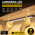 Luminária LED Inteligente com Sensor de Movimento